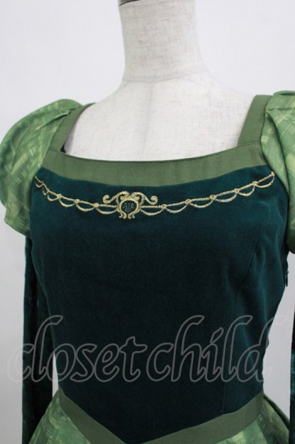 画像5: Secret Honey / 図書館ワンピース(美女と野獣ver) Free グリーン H-25-12-20-021-CA-OP-NS-ZH (5)