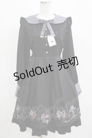 画像: Amavel / Magical Ribbonワンピース Free ブラック H-25-12-20-023-CA-OP-NS-ZH