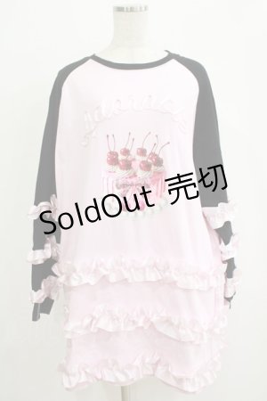 画像: Ank Rouge / ケーキラグランロンTe M ピンク H-25-12-20-027-CA-TS-NS-ZH