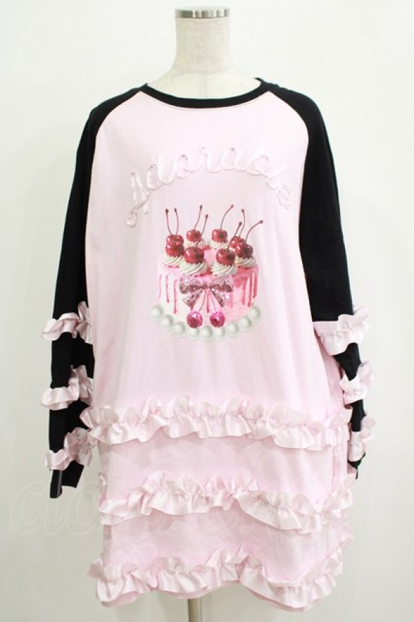 画像1: Ank Rouge / ケーキラグランロンTe M ピンク H-25-12-20-027-CA-TS-NS-ZH (1)