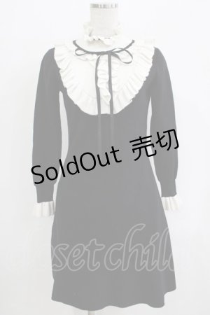 画像: Bubbles / ニットワンピース Free ブラック H-25-12-20-028-CA-OP-NS-ZH