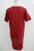 画像3: Ank Rouge / スピンドルTee M レッド H-25-12-20-033-CA-TS-NS-ZH (3)
