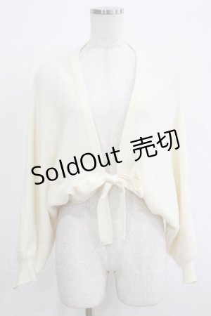 画像: Maison de FLEUR Petite Robe canone / バックハグするボレロガーデ Free Ivory H-25-12-20-036-EL-TO-NS-ZH