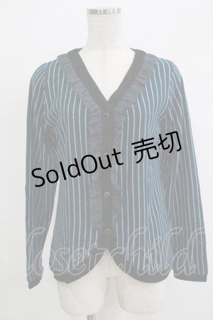 画像: axes femme / ストライプトップス M グリーン H-25-12-20-041-AX-TO-NS-ZH