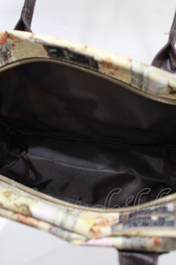 画像3: BABY,THE STARS SHINE BRIGHT / mon petit chouchou柄ボストンバッグ  生成り H-25-12-20-044-BA-BG-NS-ZH (3)