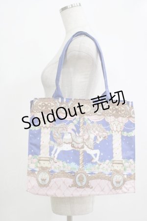 画像: Angelic Pretty / Day Dream Carnival トート  ブルー H-25-12-20-046-AP-BG-NS-ZH