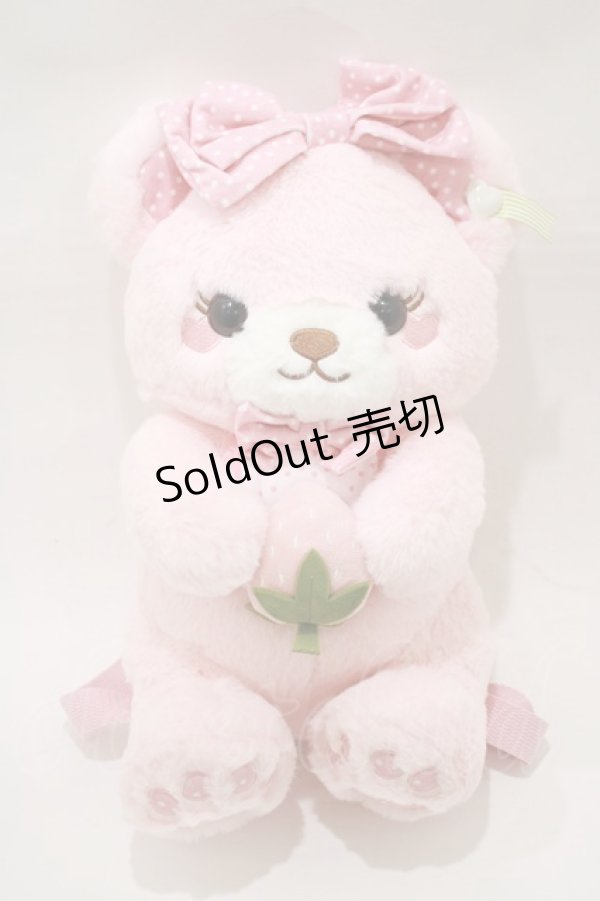 画像2: To Alice / くまちゃんリュック  ピンク H-25-12-20-048-LO-BG-NS-ZH (2)