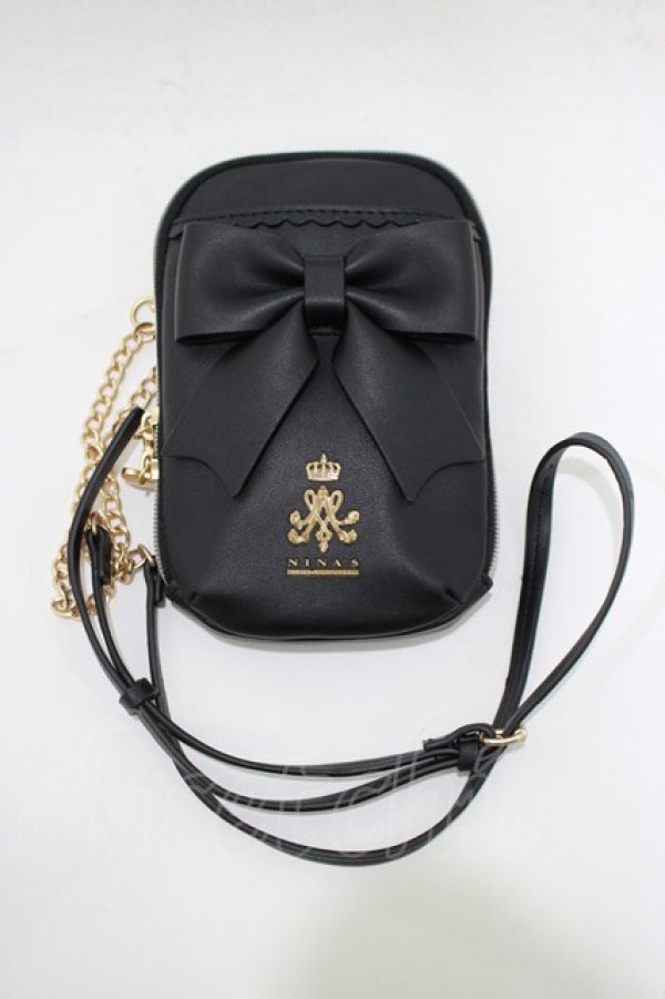 画像2: m petit by misako / AMリボンミニSD  ブラック H-25-12-20-049-LO-BG-NS-ZH (2)