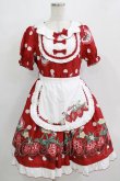 画像1: To Alice / 摘みたていちごのワンピース M レッド H-25-12-20-005-LO-OP-NS-ZH (1)