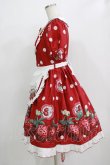 画像2: To Alice / 摘みたていちごのワンピース M レッド H-25-12-20-005-LO-OP-NS-ZH (2)