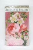 画像1: Juliette et Justine / Chausettes de la Rose Tea Party  Rose Pink H-25-12-20-057-CL-ZA-NS-ZH (1)