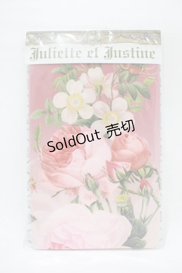 画像1: Juliette et Justine / Chausettes de la Rose Tea Party  Rose Pink H-25-12-20-057-CL-ZA-NS-ZH (1)