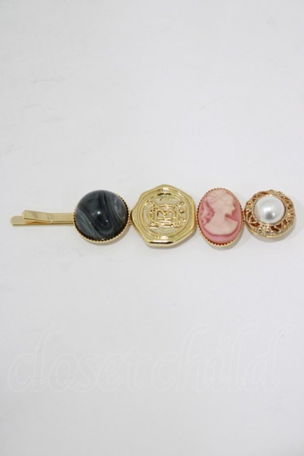 画像1: Maison de FLEUR Petite Robe canone / 宝物でできたピン  ゴールド H-25-12-20-058-EL-AC-NS-ZH (1)