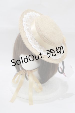 画像: m petit by misako / AMキャノティエ  ベージュ H-25-12-20-061-LO-AC-NS-ZH