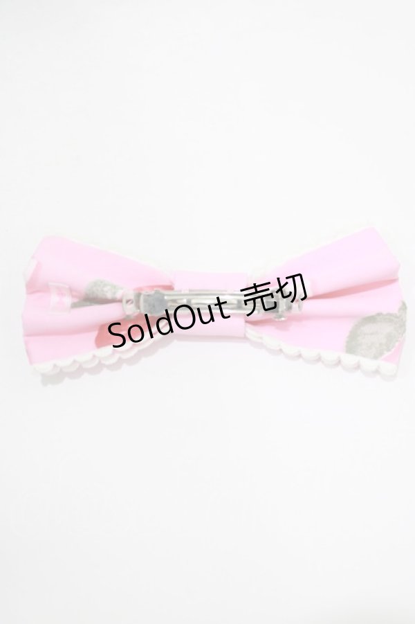 画像3: Angelic Pretty / Creamy Cherryバレッタ  ピンク H-25-12-20-062-AP-AC-NS-ZH (3)
