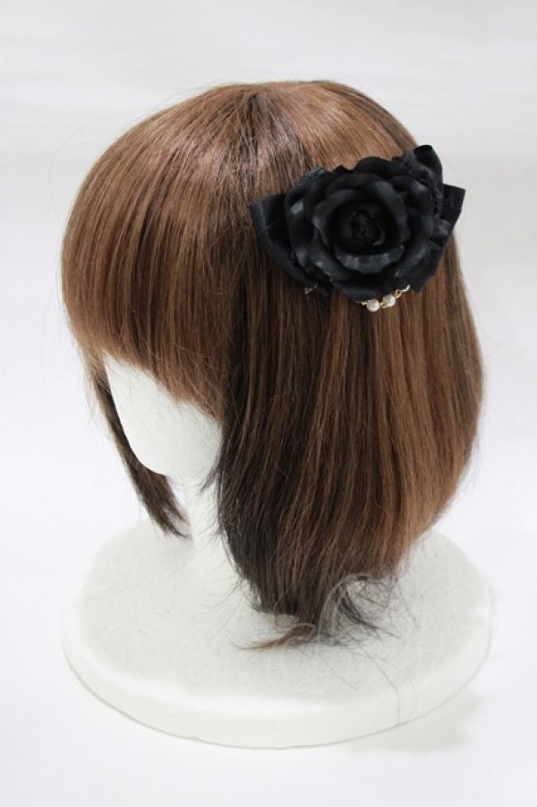 画像1: ALICE and the PIRATES / Memoire de Roseマルチリボンクリップ  ブラック H-25-12-20-067-PA-AC-NS-ZH (1)