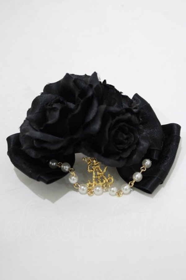 画像2: ALICE and the PIRATES / Memoire de Roseマルチリボンクリップ  ブラック H-25-12-20-067-PA-AC-NS-ZH (2)