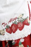 画像6: To Alice / 摘みたていちごのワンピース M レッド H-25-12-20-005-LO-OP-NS-ZH (6)