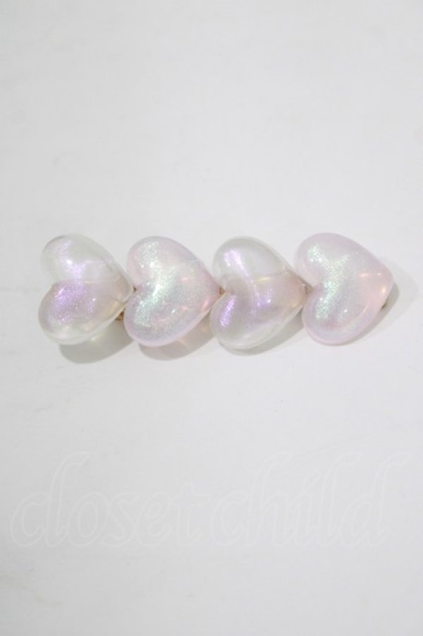 画像2: Ank Rouge / オーロラハート4つクリップ  オフ H-25-12-20-070-CA-AC-NS-ZH (2)