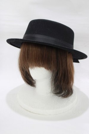 画像: m petit by misako / サンリオキャラクターズコラボ クロミ カンカン帽  ブラック H-25-12-20-073-LO-AC-NS-ZH