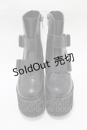 画像: Bubbles / ブーツ 37/23.0cm〜23.5cm ブラック H-25-12-20-077-CA-SH-NS-ZH