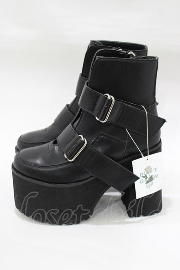 画像2: Bubbles / ブーツ 37/23.0cm〜23.5cm ブラック H-25-12-20-077-CA-SH-NS-ZH (2)