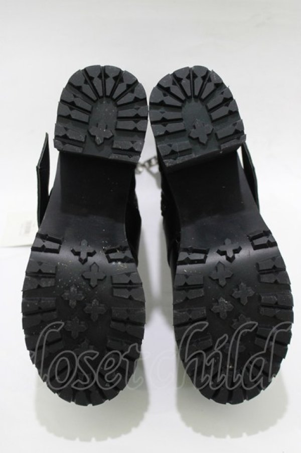 画像4: Bubbles / ブーツ 37/23.0cm〜23.5cm ブラック H-25-12-20-077-CA-SH-NS-ZH (4)