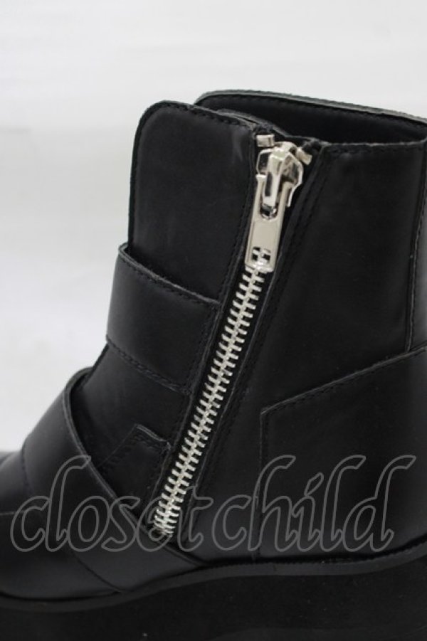 画像6: Bubbles / ブーツ 37/23.0cm〜23.5cm ブラック H-25-12-20-077-CA-SH-NS-ZH (6)