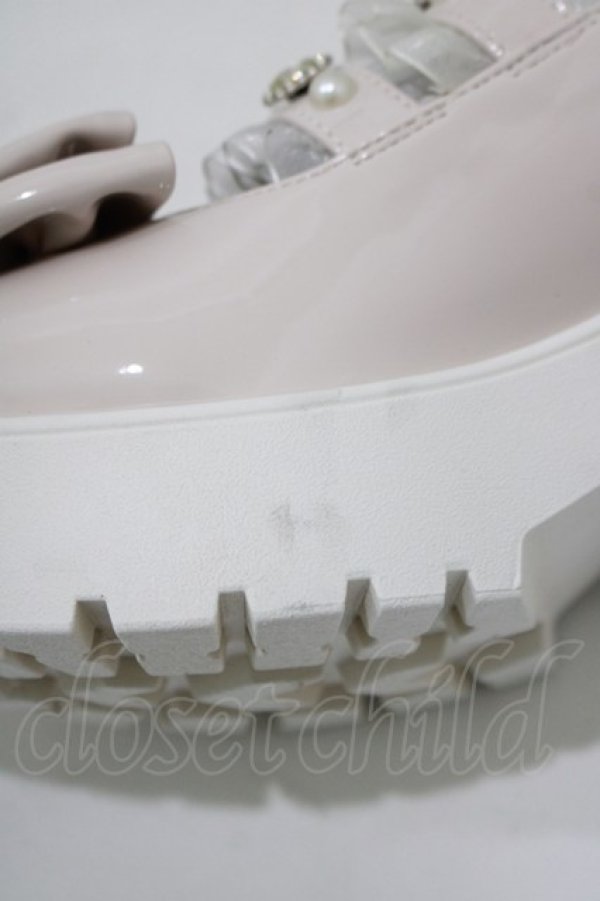 画像5: Lovely Tency / 眞白ありすコラボ/TT*MA2ベルトリボンシューズ M ピンク H-25-12-20-081-GO-SH-NS-ZH (5)