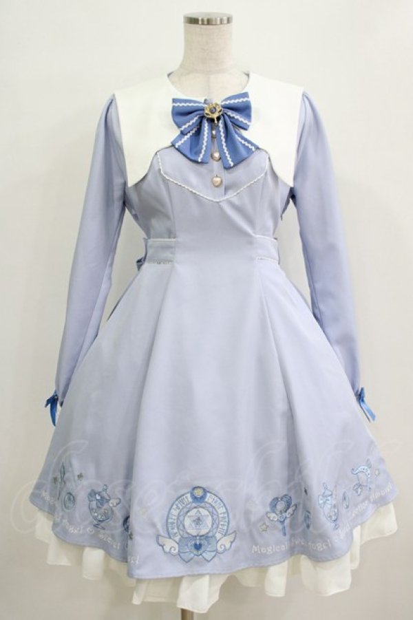 画像1: Amavel / Magical Sweet Angelワンピース Free サックス H-25-12-20-083-CA-OP-NS-ZH (1)