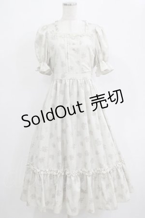 画像: m petit by misako / AOKハナガラスクエアワンピース M アイボリー H-25-12-20-013-LO-OP-NS-ZH