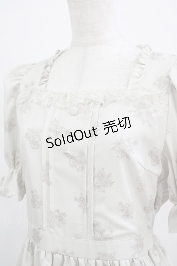 画像5: m petit by misako / AOKハナガラスクエアワンピース M アイボリー H-25-12-20-013-LO-OP-NS-ZH (5)