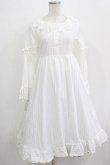画像1: Cherirulu Chocola / MYレースフリルワンピース M ホワイト H-25-12-20-014-GO-OP-NS-ZH (1)