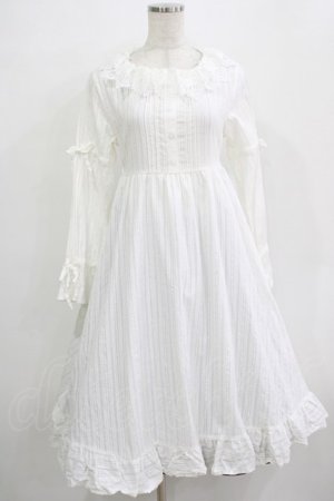 画像: Cherirulu Chocola / MYレースフリルワンピース M ホワイト H-25-12-20-014-GO-OP-NS-ZH