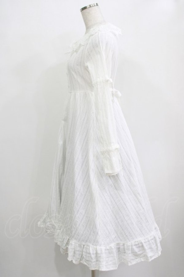 画像2: Cherirulu Chocola / MYレースフリルワンピース M ホワイト H-25-12-20-014-GO-OP-NS-ZH (2)