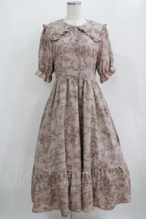 画像: m petit by misako / トワルドジュイOPハンソデ L ピンク H-25-12-20-015-LO-OP-NS-ZH