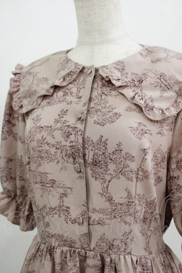 画像5: m petit by misako / トワルドジュイOPハンソデ L ピンク H-25-12-20-015-LO-OP-NS-ZH (5)