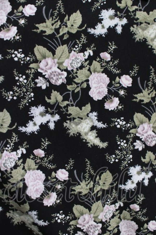 画像4: Kurumi Collaboration / KRハナジゴスリーブワンピース M ブラック H-25-12-20-017-GO-OP-NS-ZH (4)