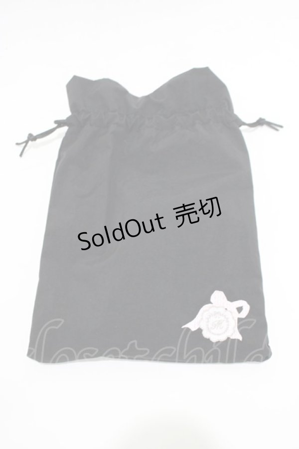 画像3: m petit by misako / くま刺繍ショッピングバッグ  ブラック H-25-12-21-003-LO-ZA-NS-ZH (3)