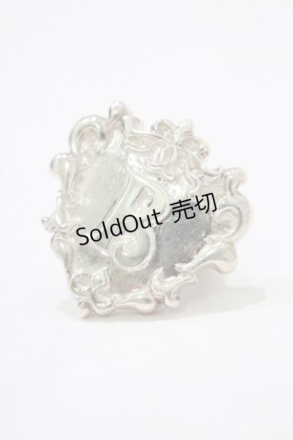 画像1: BABY,THE STARS SHINE BRIGHT / プリンセスドロップリング 9号 シルバー925 H-25-12-21-030-BA-AC-NS-ZH (1)