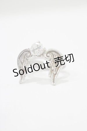 画像: ALICE and the PIRATES / 天使の羽リング 9号 シルバー925 H-25-12-21-032-PA-AC-NS-ZH