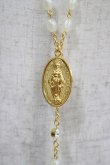 画像3: BABY,THE STARS SHINE BRIGHT / St.Mary Holy Cardロザリオネックレス  ゴールド H-25-12-21-035-BA-AC-NS-ZH (3)