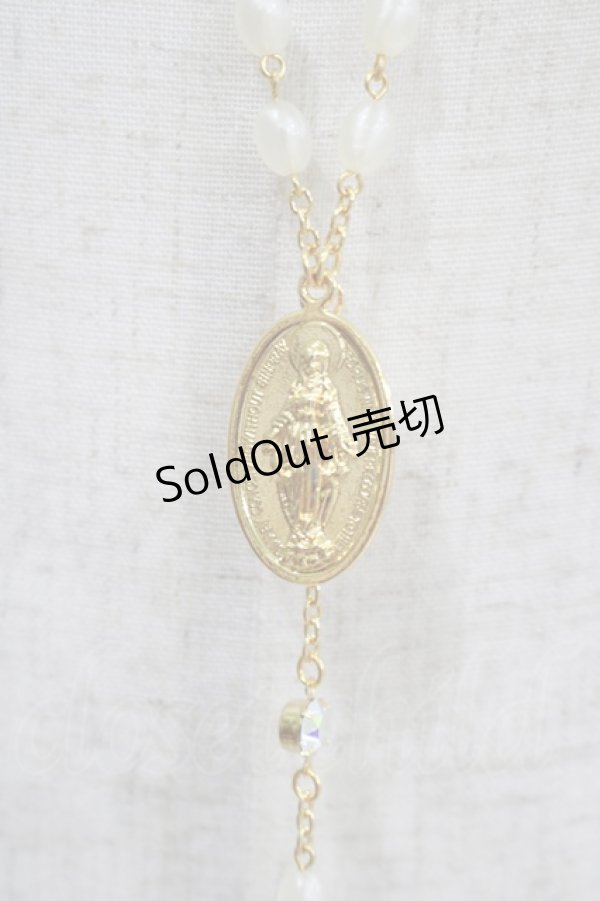 画像3: BABY,THE STARS SHINE BRIGHT / St.Mary Holy Cardロザリオネックレス  ゴールド H-25-12-21-035-BA-AC-NS-ZH (3)