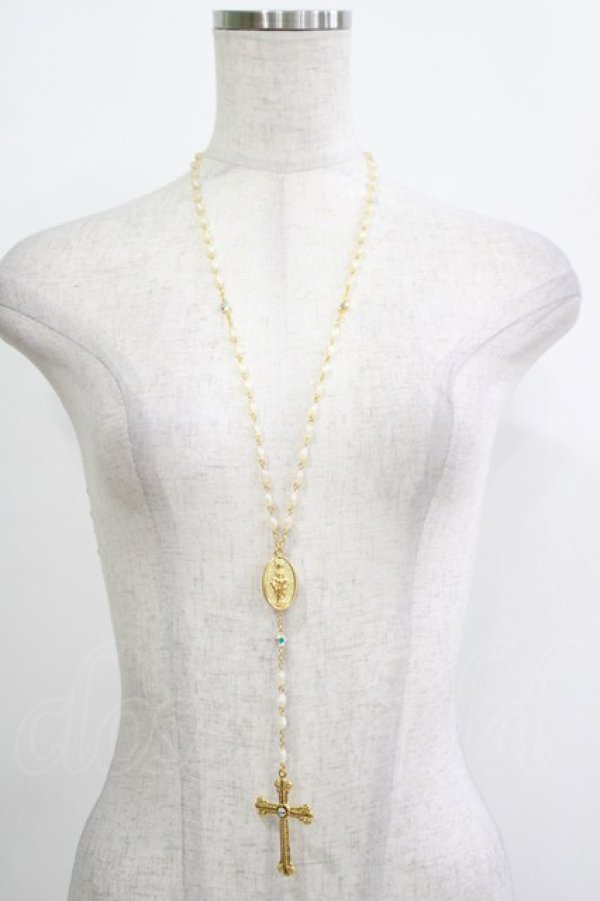 画像3: BABY,THE STARS SHINE BRIGHT / St.Mary Holy Cardロザリオネックレス  ゴールド H-25-12-21-038-BA-AC-NS-ZH (3)