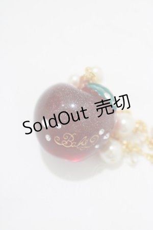 画像: BABY,THE STARS SHINE BRIGHT / 赤いひとかけらのMarchenネックレス  レッド H-25-12-21-040-BA-AC-NS-ZH