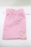 画像3: m petit by misako / ジャム刺繍ショッピングバッグ  ピンク H-25-12-21-004-LO-BG-NS-ZH (3)