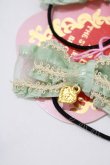 画像2: BABY,THE STARS SHINE BRIGHT / Salon de the Minette Petit リボンゴム  ミント H-25-12-21-047-BA-AC-NS-ZH (2)