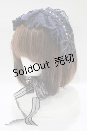 画像: BABY,THE STARS SHINE BRIGHT / 星の降りそそぐBright Starry Night柄ヘッドドレス  ネイビー H-25-12-21-050-BA-AC-NS-ZH