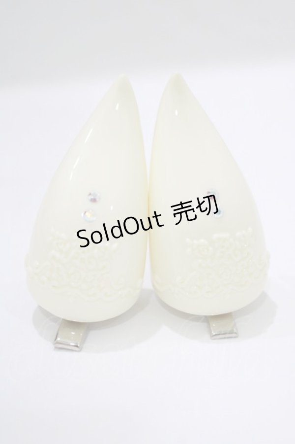 画像2: ALICE and the PIRATES / 悪魔のツノクリップ  オフ H-25-12-21-053-PA-AC-NS-ZH (2)