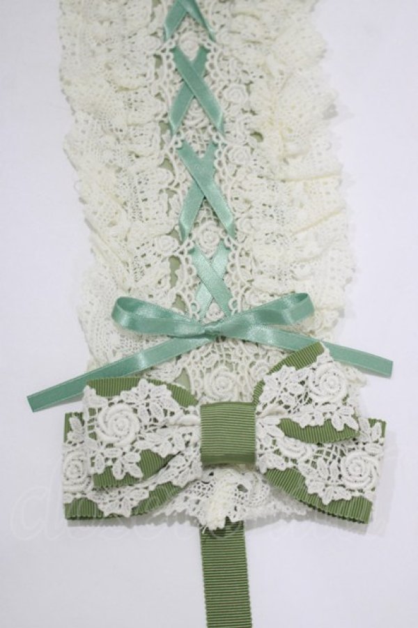 画像3: BABY,THE STARS SHINE BRIGHT / ミルフィーユヘッドドレス  若草 H-25-12-21-058-BA-AC-NS-ZH (3)